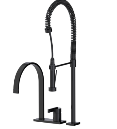 Rubinet 8IRTL Single Control Kitchen Set With Suspended Industrial Spray