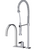 Rubinet 8IRTL Single Control Kitchen Set With Suspended Industrial Spray
