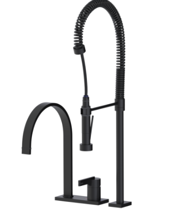 Rubinet 8IRTL Single Control Kitchen Set With Suspended Industrial Spray