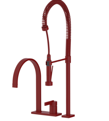 Rubinet 8IRTL Single Control Kitchen Set With Suspended Industrial Spray
