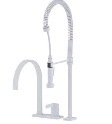 Rubinet 8IRTL Single Control Kitchen Set With Suspended Industrial Spray
