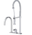Rubinet 8IRTL Single Control Kitchen Set With Suspended Industrial Spray