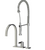 Rubinet 8IRTL Single Control Kitchen Set With Suspended Industrial Spray