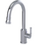 Rubinet 8JHOL Single Hole Single Control Kitchen Set With Retractable Dual Function Spray