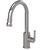 Rubinet 8JHOL Single Hole Single Control Kitchen Set With Retractable Dual Function Spray