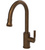 Rubinet 8JHOL Single Hole Single Control Kitchen Set With Retractable Dual Function Spray