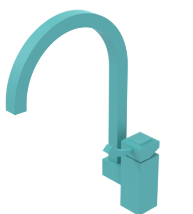 Rubinet 8MICL Single Control Kitchen Set