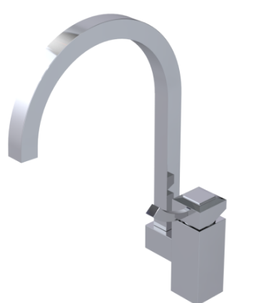 Rubinet 8MICL Single Control Kitchen Set