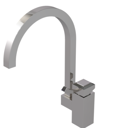 Rubinet 8MICL Single Control Kitchen Set