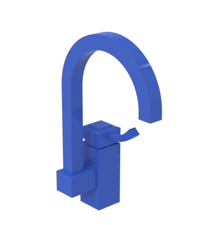 Rubinet 8OICL Single Control Bar Faucet