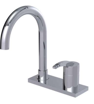 Rubinet 8OLAL Single Control Bar Faucet