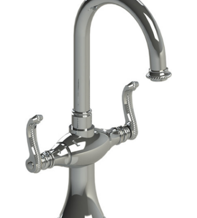 Rubinet 8PETL Dual Handle Bar Faucet