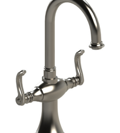 Rubinet 8PETL Dual Handle Bar Faucet