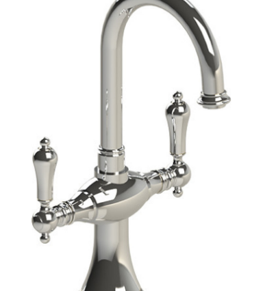 Rubinet 8PRML Dual Handle Bar Faucet