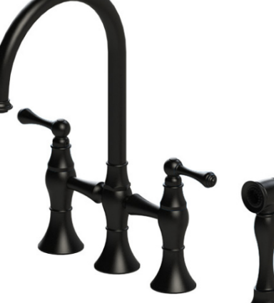 Rubinet 8UFML Kitchen Set Deck Mount With Hand Held Spary