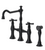 Rubinet 8UHXC Kitchen Bridge Faucet With Hand Spray
