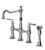 Rubinet 8UHXL Kitchen Bridge Faucet With Hand Spray