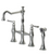 Rubinet 8UHXL Kitchen Bridge Faucet With Hand Spray