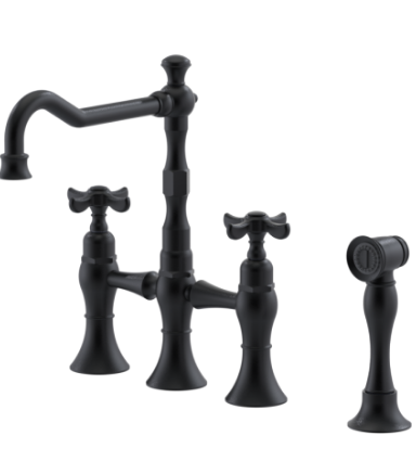 Rubinet 8URVC Kitchen Set Deck Mount With Hand Held Spary
