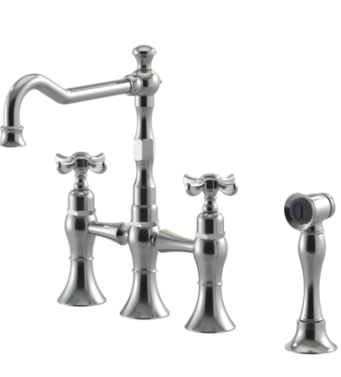Rubinet 8URVC Kitchen Set Deck Mount With Hand Held Spary