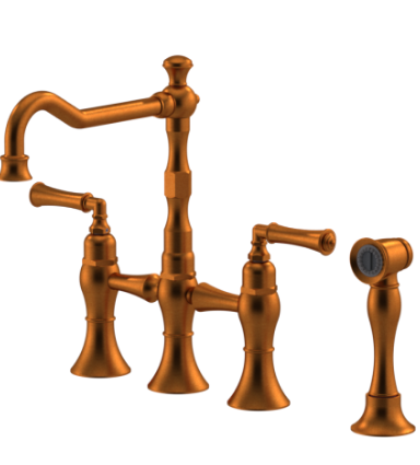 Rubinet 8URVL Kitchen Set Deck Mount With Hand Held Spary