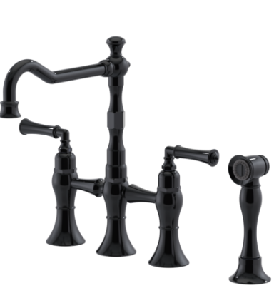 Rubinet 8URVL Kitchen Set Deck Mount With Hand Held Spary