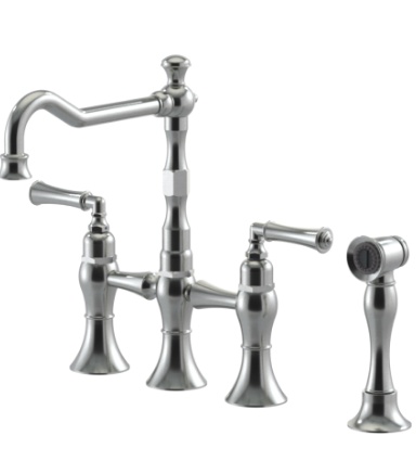 Rubinet 8URVL Kitchen Set Deck Mount With Hand Held Spary