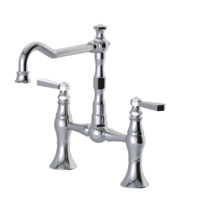 Rubinet 8VHXL Kitchen Bridge Faucet