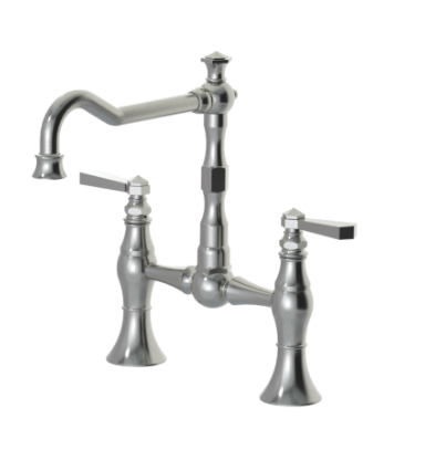 Rubinet 8VHXL Kitchen Bridge Faucet