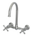 Rubinet 8WFMC Wall Mount Kitchen Bridge