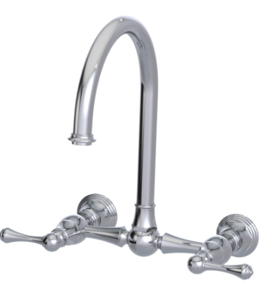 Rubinet 8WFML Wall Mount Kitchen Bridge