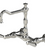 Rubinet 8WHXL Wall Mount Kitchen Bridge Faucet