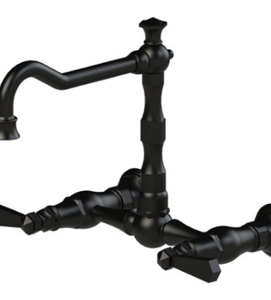 Rubinet 8WHXL Wall Mount Kitchen Bridge Faucet