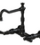 Rubinet 8WHXL Wall Mount Kitchen Bridge Faucet