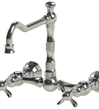 Rubinet 8WRVC Kitchen Set Wall Mount