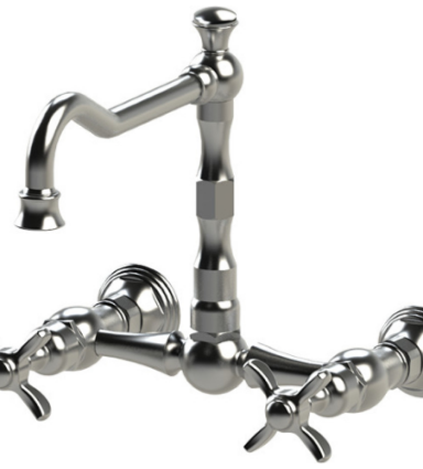 Rubinet 8WRVC Kitchen Set Wall Mount