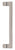 Omnia Ultima IV Center To Center Cabinet Pull