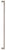 Omnia Ultima IV Center To Center Cabinet Pull