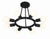 Crystorama 9043 Dakota 8 Light Ceiling Mount - Parent