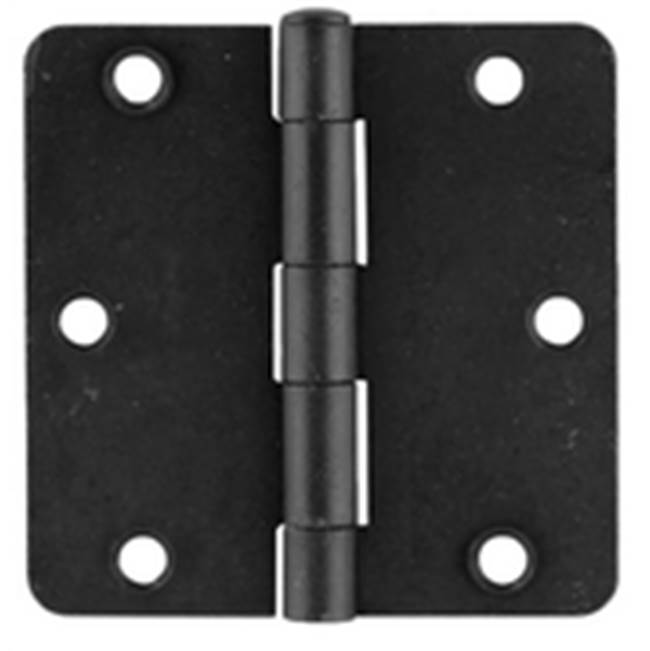 Emtek 91023 9100 Stl Hinge , SD , 1/4"RdCr , 3.5