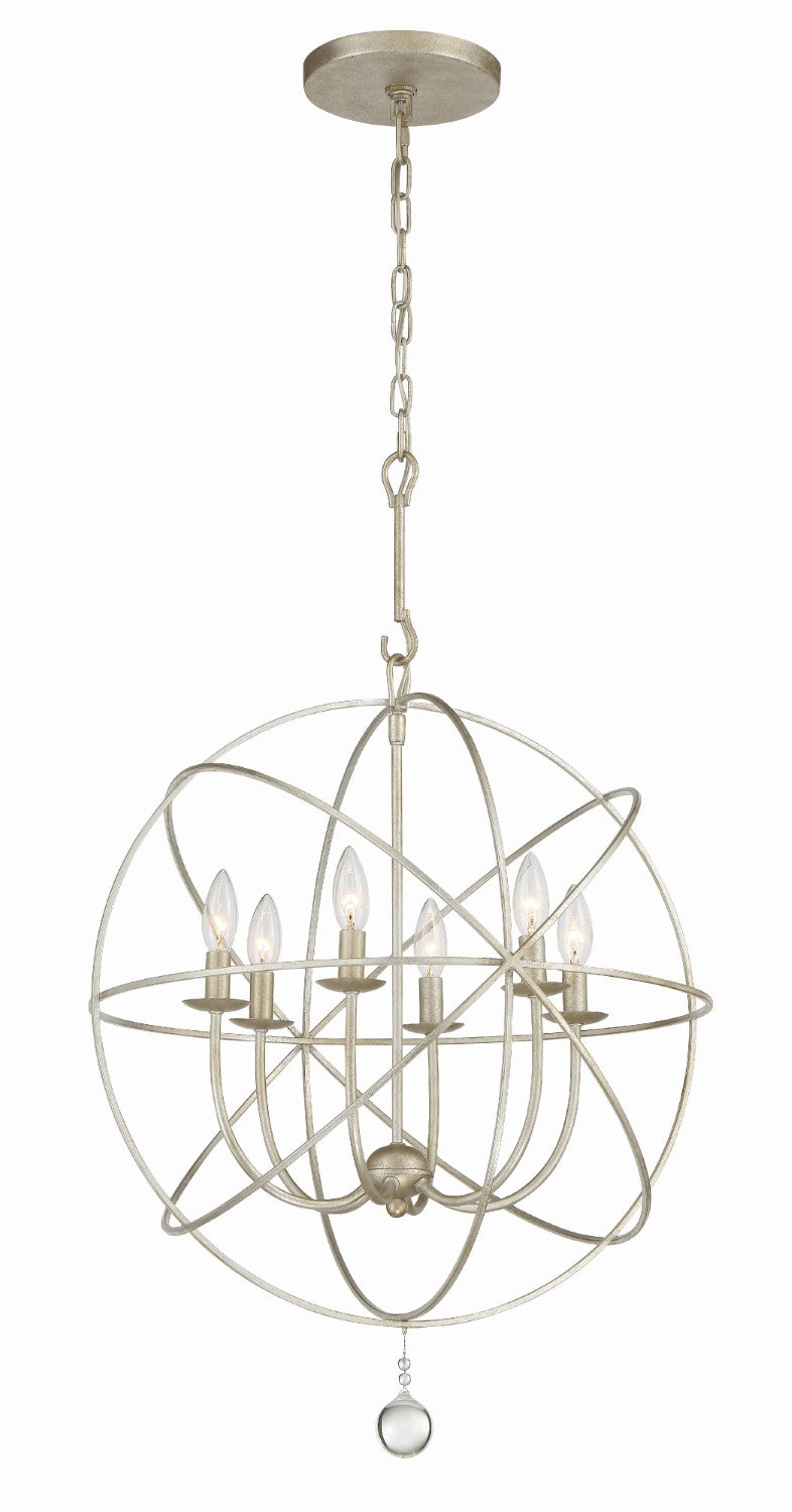Crystorama 9226 Solaris 6 Light Chandelier