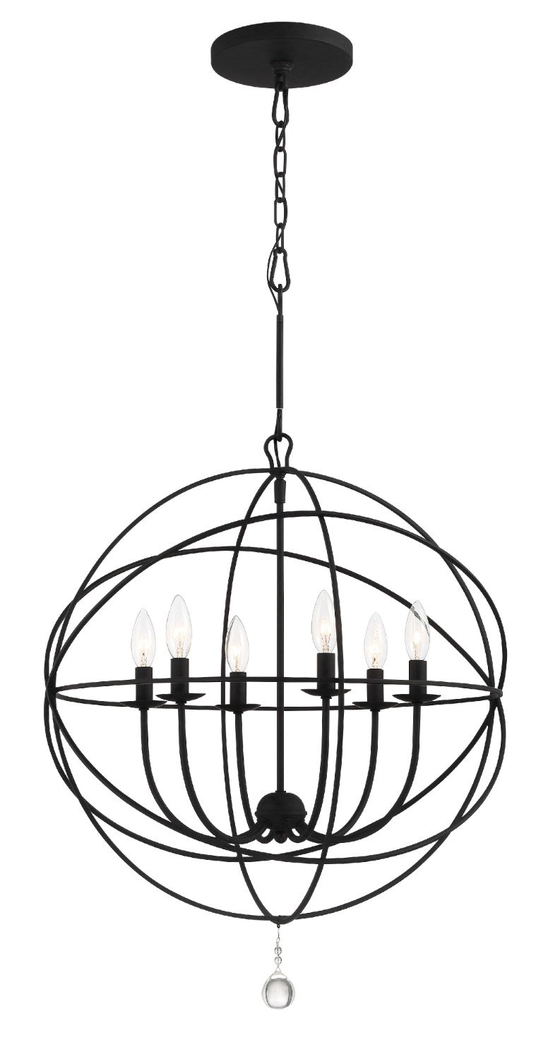 Crystorama 9228 Solaris 6 Light Sphere Chandelier - Parent
