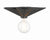 Crystorama 9230-BK Astro 1 Light Wall Mount - Black