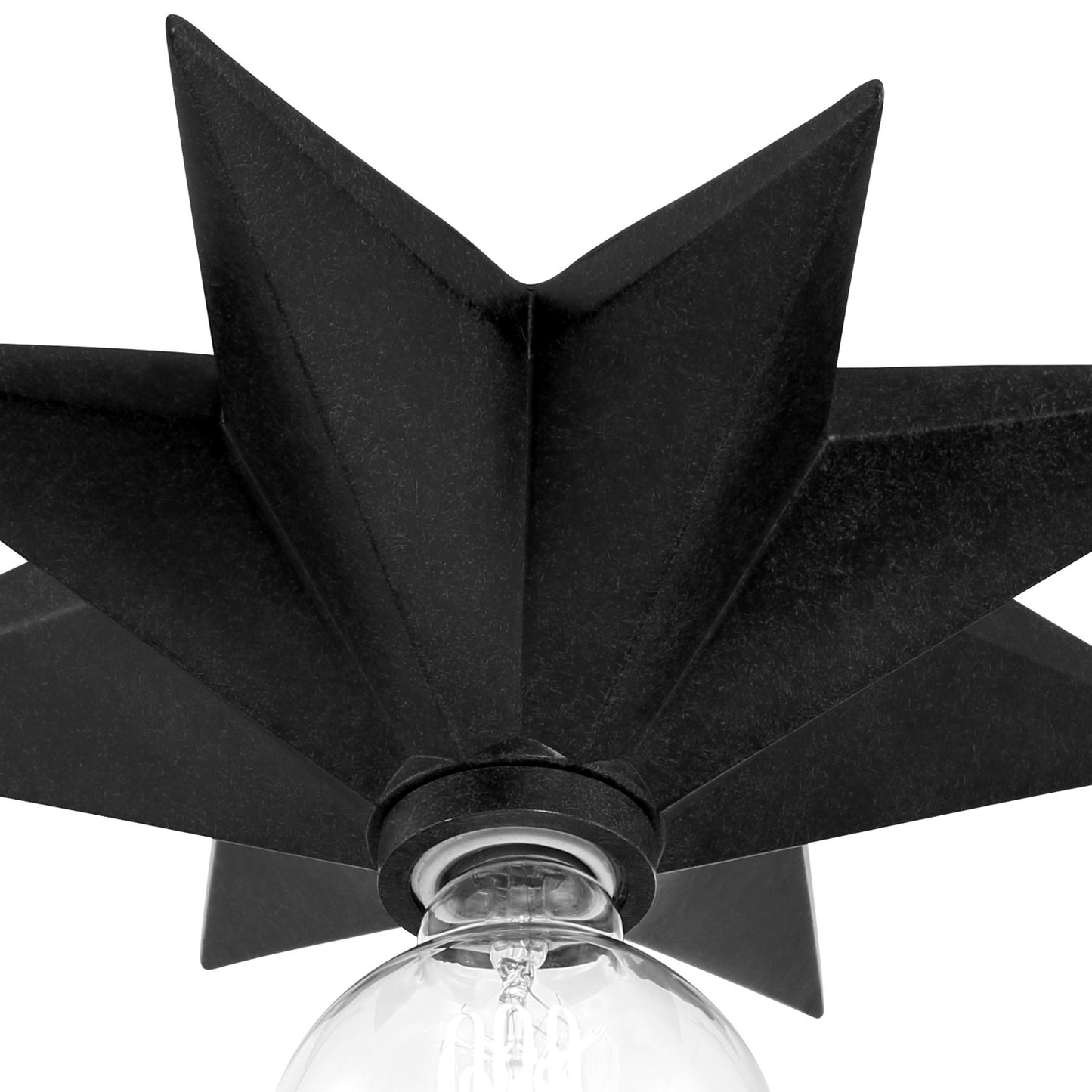 Crystorama 9230-BK Astro 1 Light Wall Mount - Black