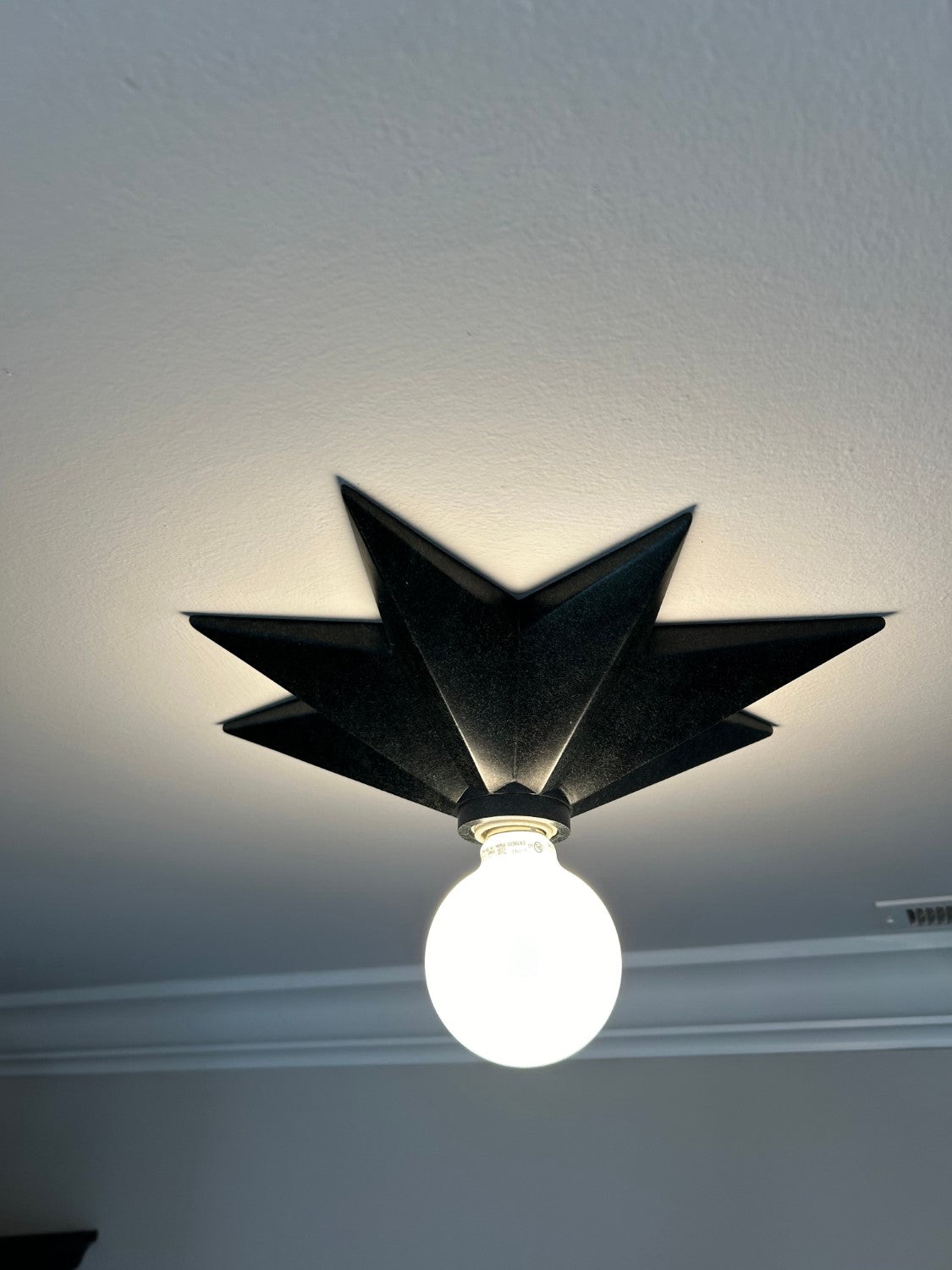 Crystorama 9230-BK Astro 1 Light Wall Mount - Black
