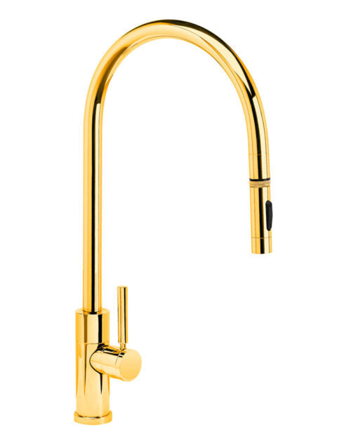 Waterstone 9350 Contemporary Extended Reach Pulldown Faucet w/ Toggle Sprayer