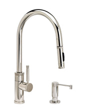 Load image into Gallery viewer, Waterstone 9410-2 Industrial Standard Reach PLP Pulldown Angled Spout Faucet w/Toggle Sprayer 2pc Suite