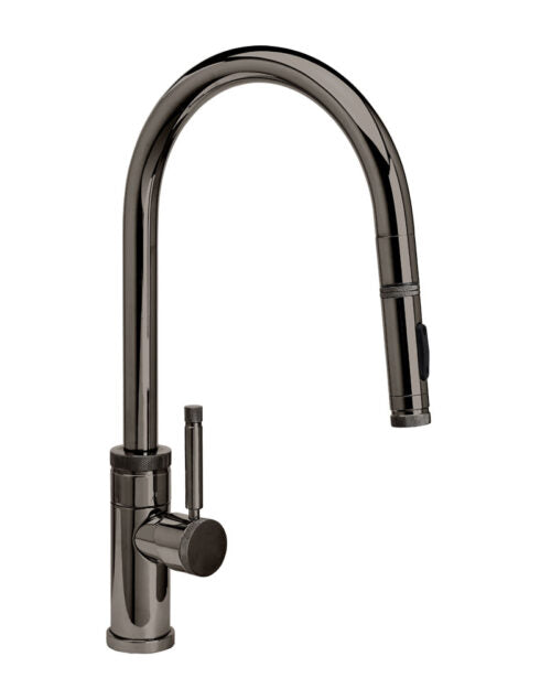 Waterstone 9410 Industrial Standard Reach Pulldown Angled Spout Faucet w/Toggle Sprayer