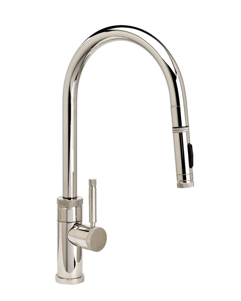 Waterstone 9410 Industrial Standard Reach Pulldown Angled Spout Faucet w/Toggle Sprayer - Parent