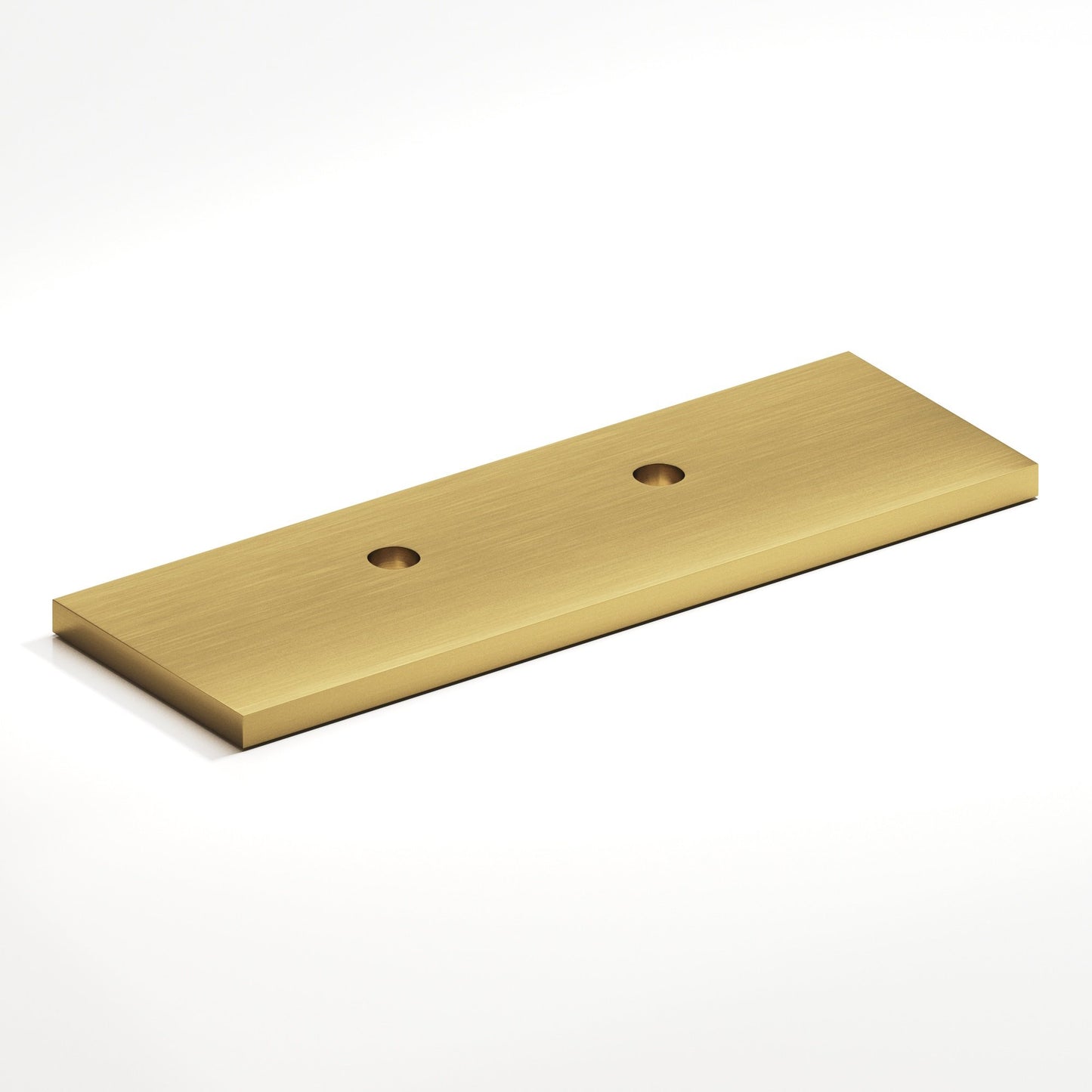 Colonial Bronze Offset Flat Back Plate